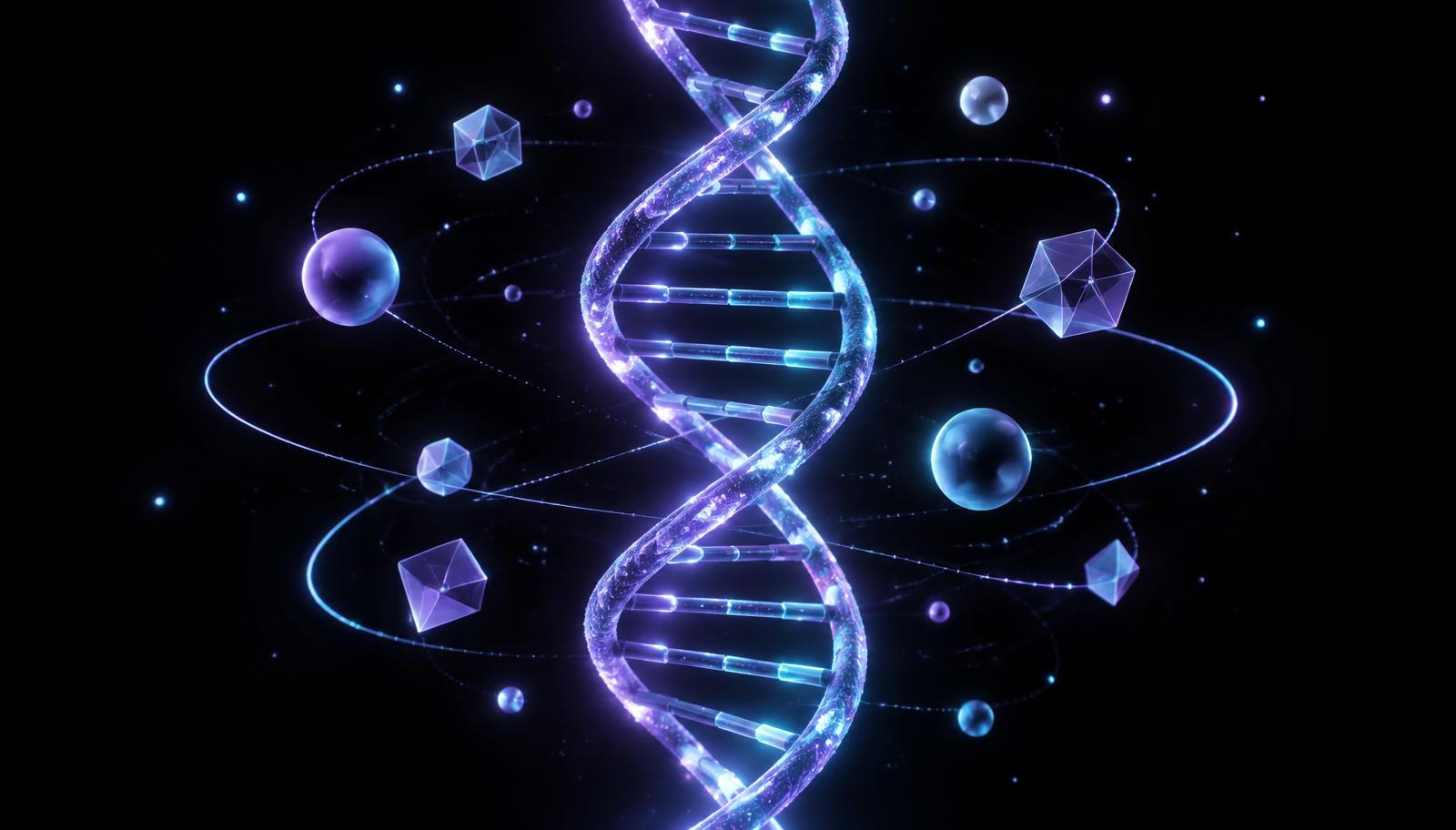 Visual lesson preview of a DNA double helix